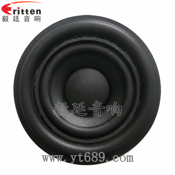 高品质52mm8w全频内磁喇叭正面图