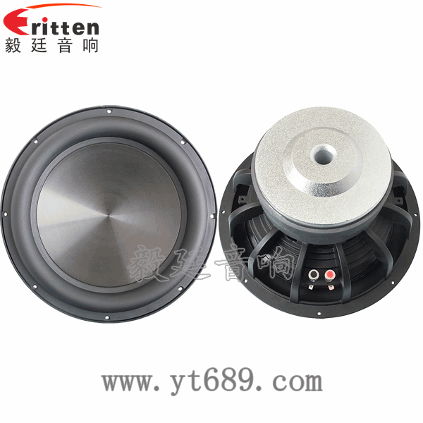 12寸低音喇叭生产厂家正反面 8''250w 重低音喇叭正反面