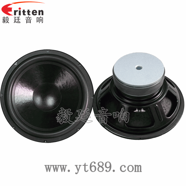 15寸250w低音汽车音箱喇叭正反面 8''250w 重低音喇叭正反面