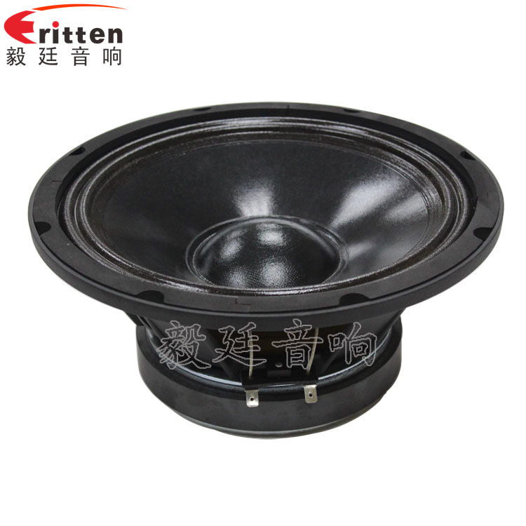 10寸重低音舞台音箱喇叭正面图