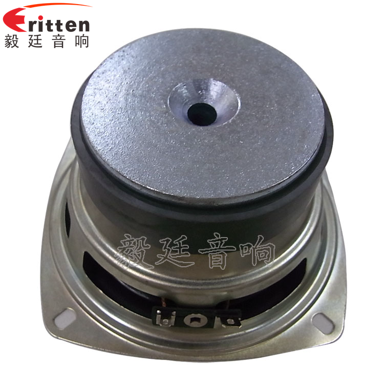 4寸高端品牌重低音喇叭反面图