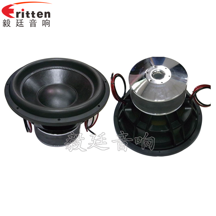 15寸2500瓦汽车音响重低音喇叭正反面 8''中低音舞台音箱喇叭厂家正反面